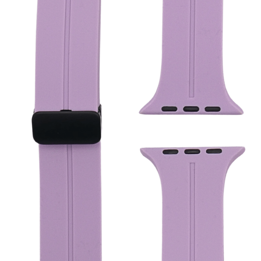 Silikonarmband mit Magnetverschluss für Apple Watch