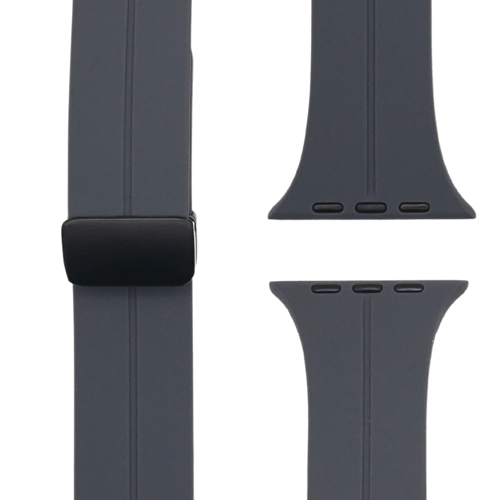 Silikonarmband mit Magnetverschluss für Apple Watch