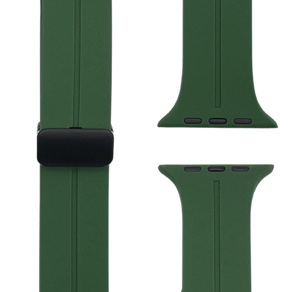 Silikonarmband mit Magnetverschluss für Apple Watch