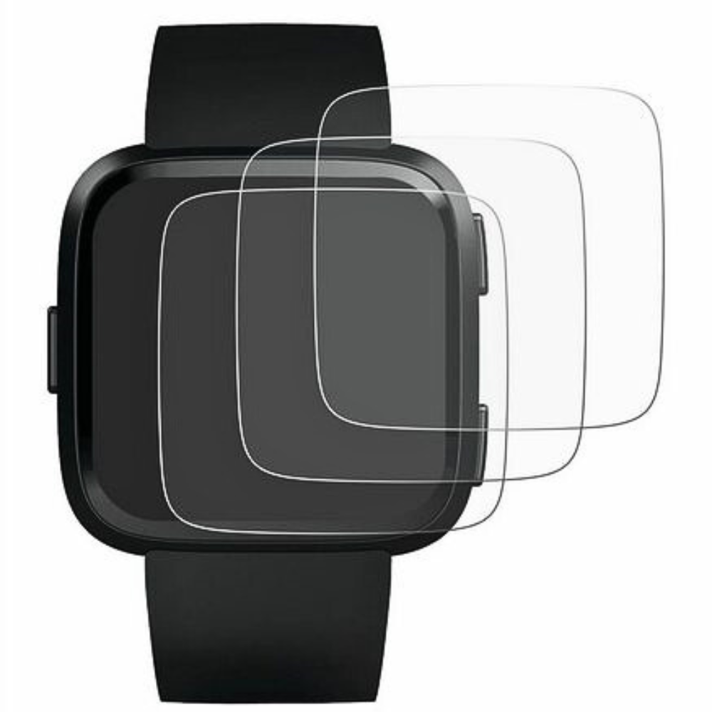 3er Pack Displayschutzfolie für FitBit Versa 3 | 4 & Sense 1 | 2