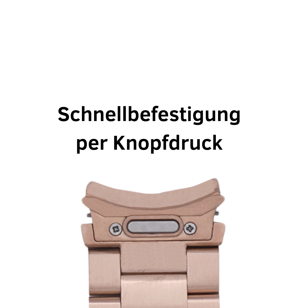 Gliederarmband für Galaxy Watch 4, 5, 6 & 7
