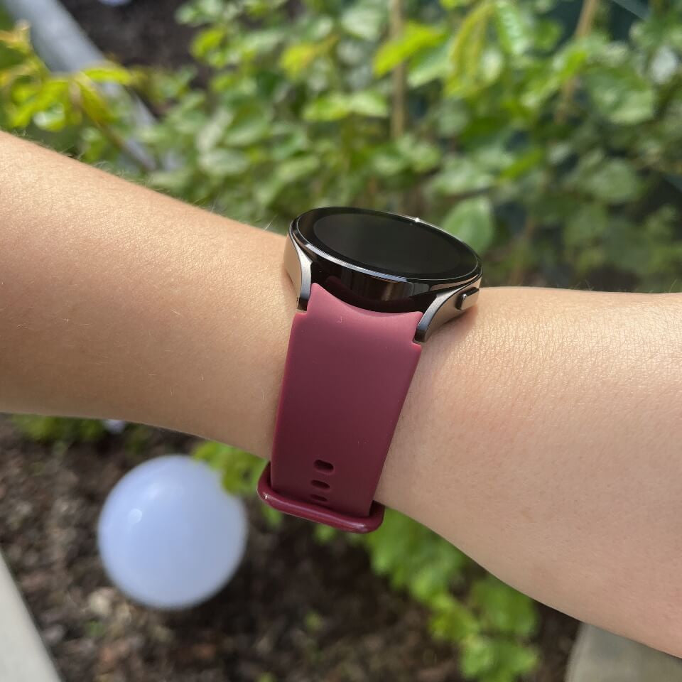 Silikonarmband für Galaxy Watch 4, 5, 6 & 7