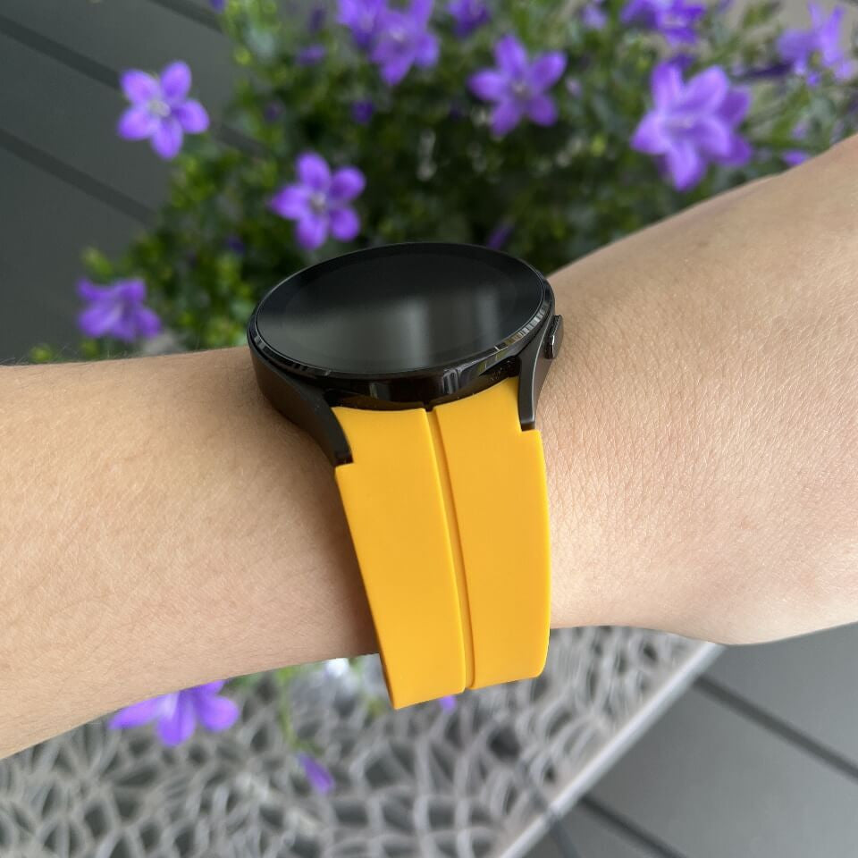 Silikonarmband mit Magnetverschluss für Galaxy Watch 4, 5, 6 & 7
