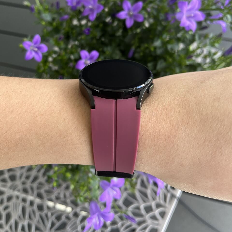 Silikonarmband mit Magnetverschluss für Galaxy Watch 4, 5, 6 & 7