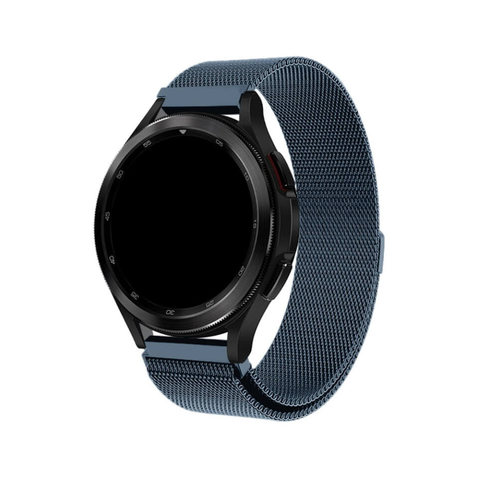 Milanesearmband 20mm Armbandbreite für Samsung, Garmin
