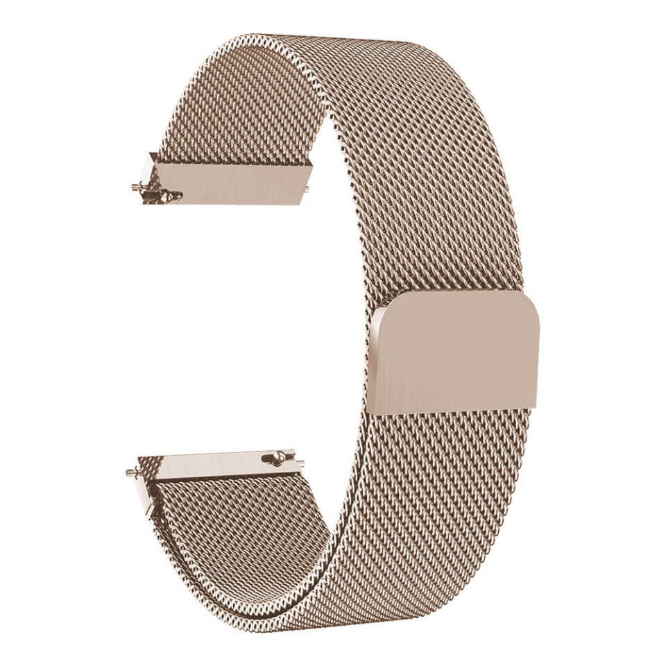 Milanesearmband 20mm Armbandbreite für Samsung, Garmin