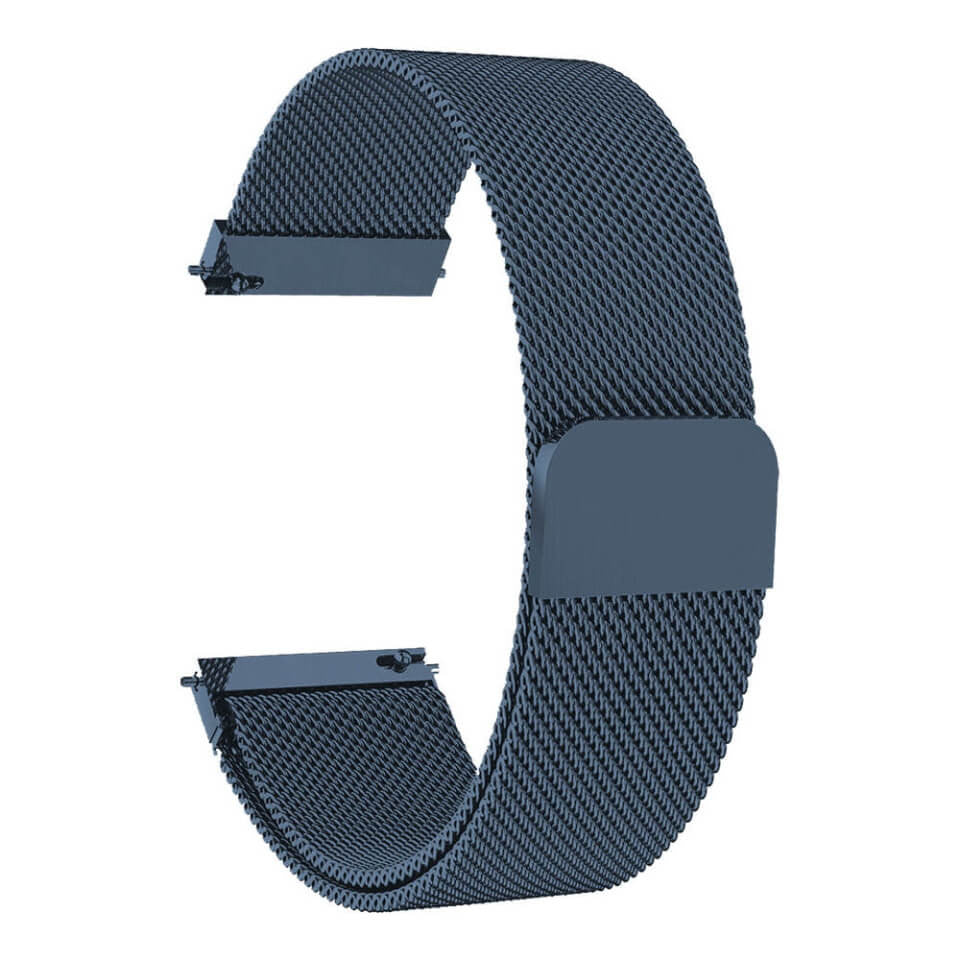 Milanesearmband 20mm Armbandbreite für Samsung, Garmin