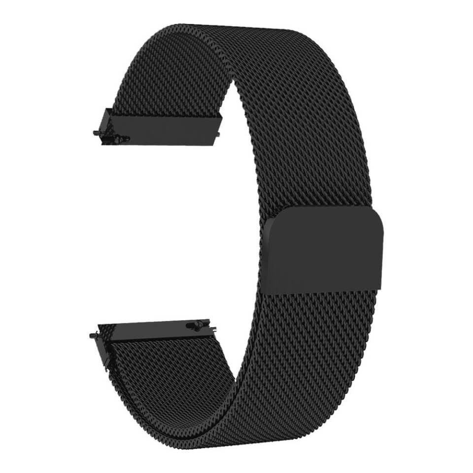 Milanesearmband 20mm Armbandbreite für Samsung, Garmin