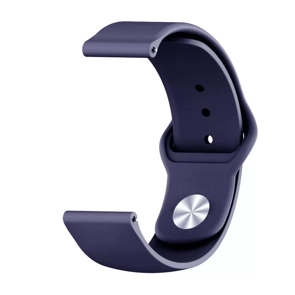 Silikonarmband 20mm Armbandbreite für Samsung, Garmin