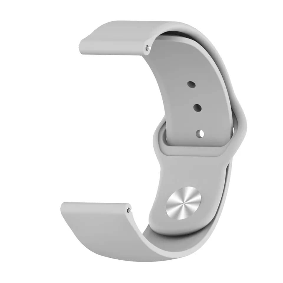 Silikonarmband 20mm Armbandbreite für Samsung, Garmin