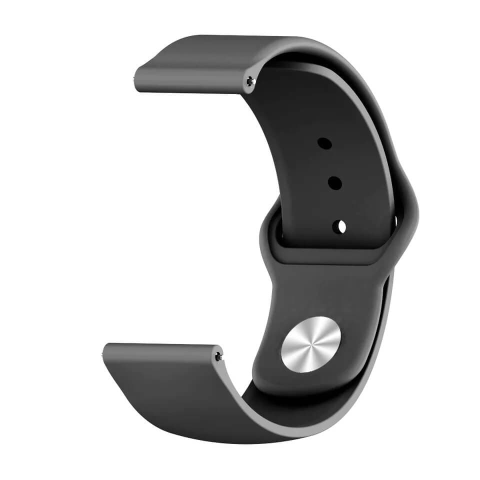 Silikonarmband 20mm Armbandbreite für Samsung, Garmin