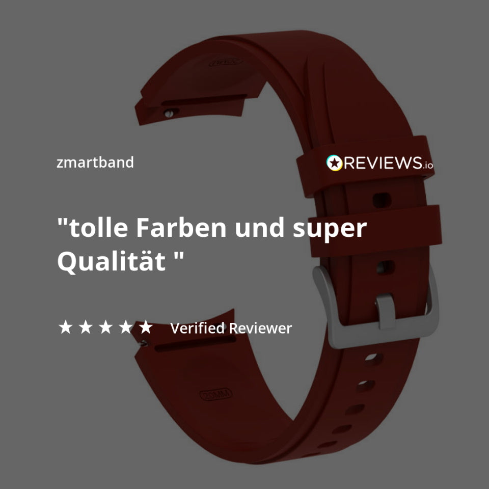 Silikonarmband für Galaxy Watch 4, 5, 6 & 7