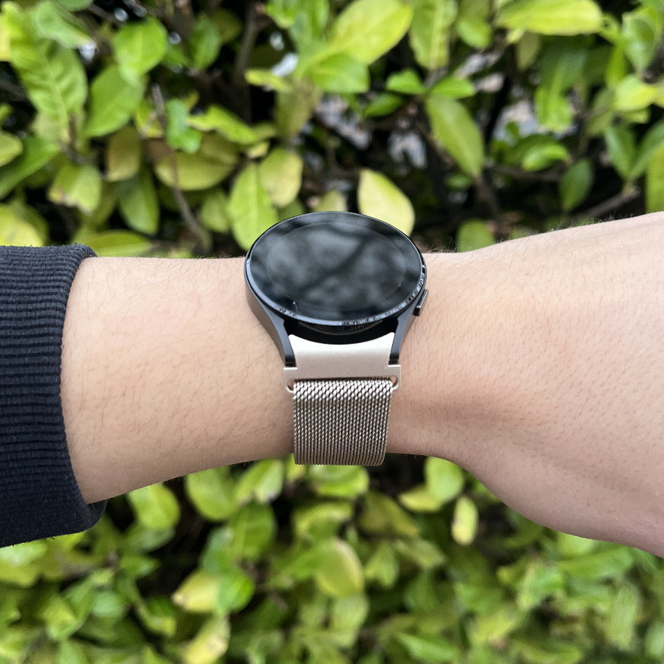 Milanesearmband für Galaxy Watch 4, 5, 6 & 7