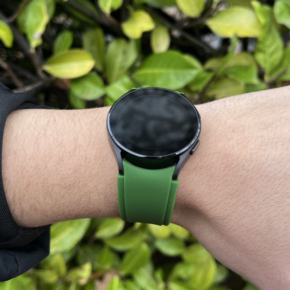 Silikonarmband für Galaxy Watch 4, 5, 6 & 7