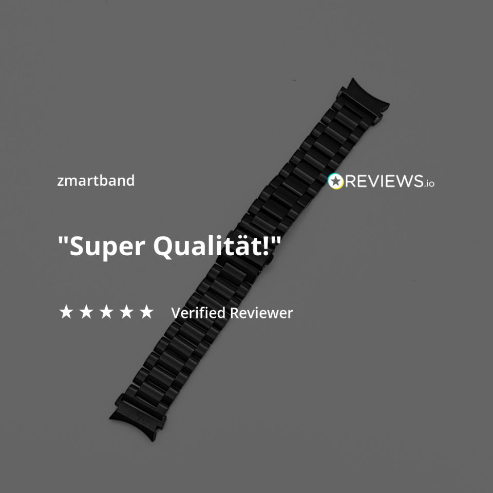 Gliederarmband für Galaxy Watch 4, 5, 6 & 7
