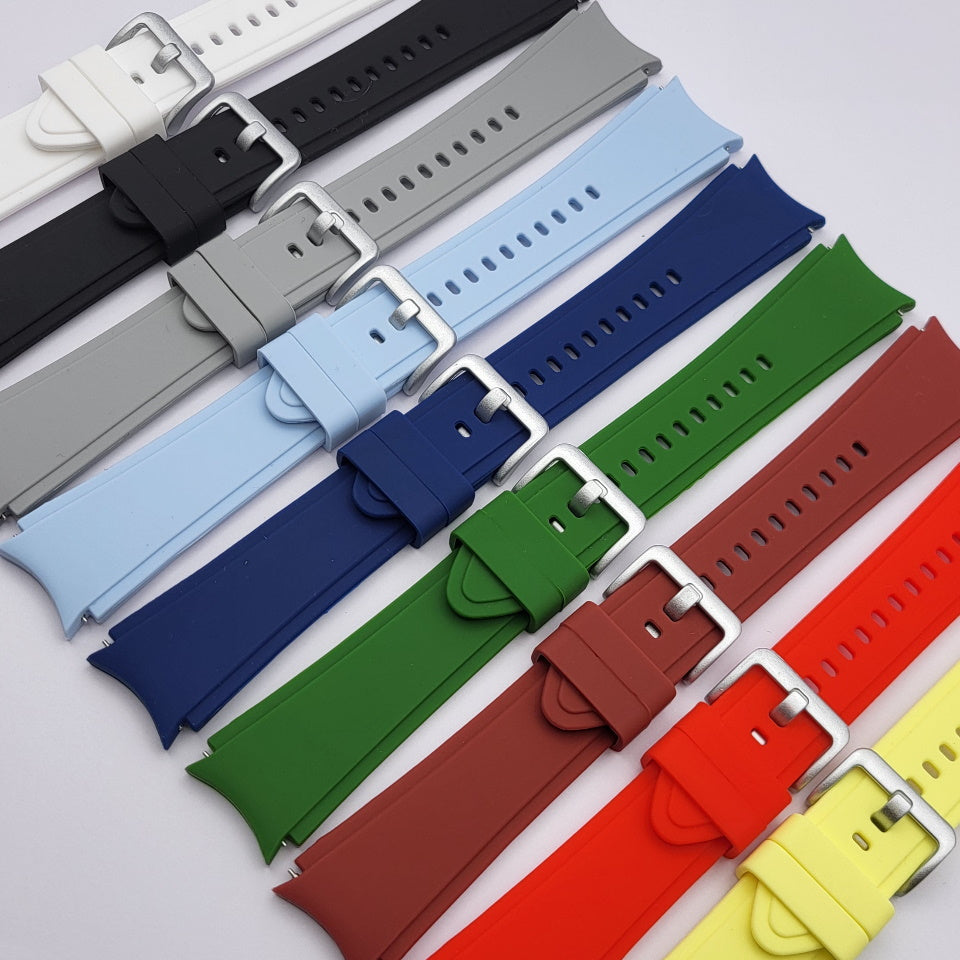 Silikonarmband für Galaxy Watch 4, 5, 6 & 7