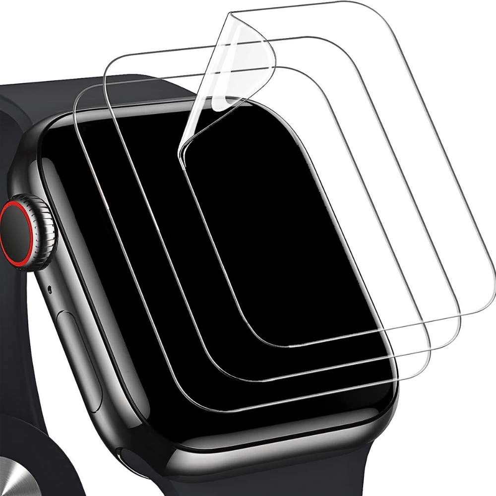 3er Pack Displayschutzfolie für Apple Watch